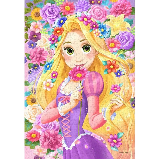 DPG500-674 塑膠迷你500片日本進口拼圖 迪士尼 長髮公主 Rapunzel 樂佩 魔髮奇緣