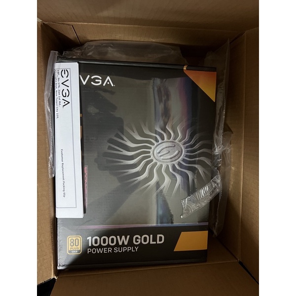 EVGA 1000W 1000 GT 艾維克 大哥 電源供應器 全新未拆