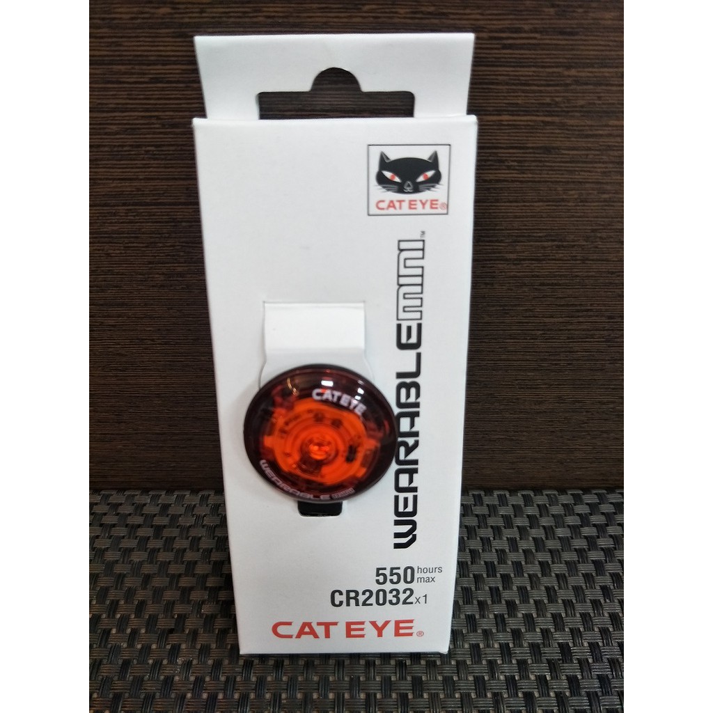 【快捷單車】CATEYE WEARABLE MINI 迷你霓虹燈型警示尾燈