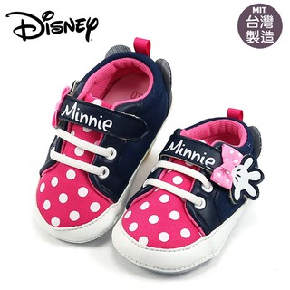 學步鞋/迪士尼Disney點點米妮.軟底寶寶鞋(119332)藍13-15號