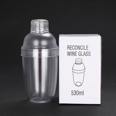 塑料雪克杯 塑膠雪克杯 雪克杯 調酒 居家調酒 調酒器具 plastic shaker 練習用 塑膠 帶刻度 容量標示