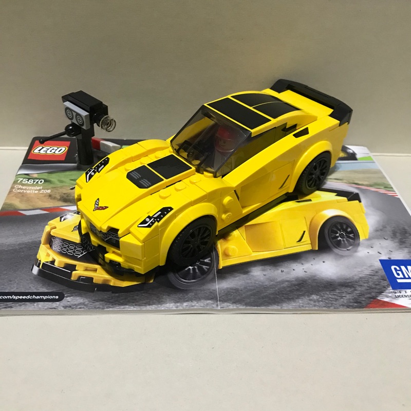 正版 Lego 樂高 75870 Speed系列 Chevrolet Corvette Z06 雪弗蘭 跑車