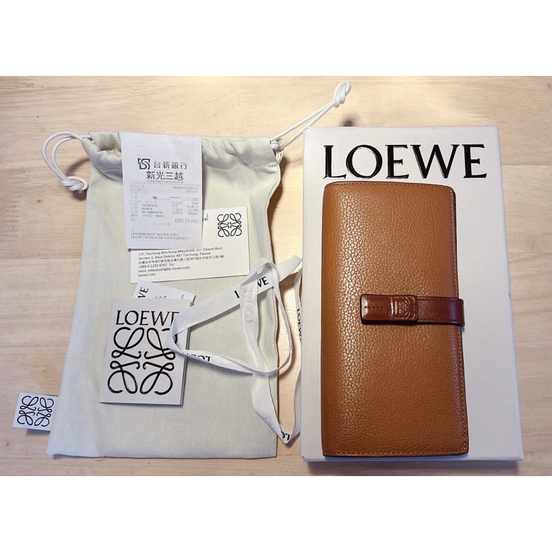 現貨 Loewe 長夾 錢包 （2手實拍）