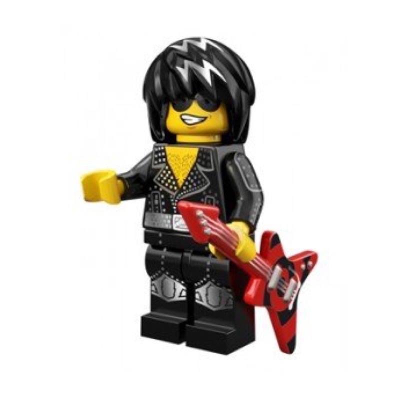 LEGO 樂高人偶包 71007 12代 搖滾明星