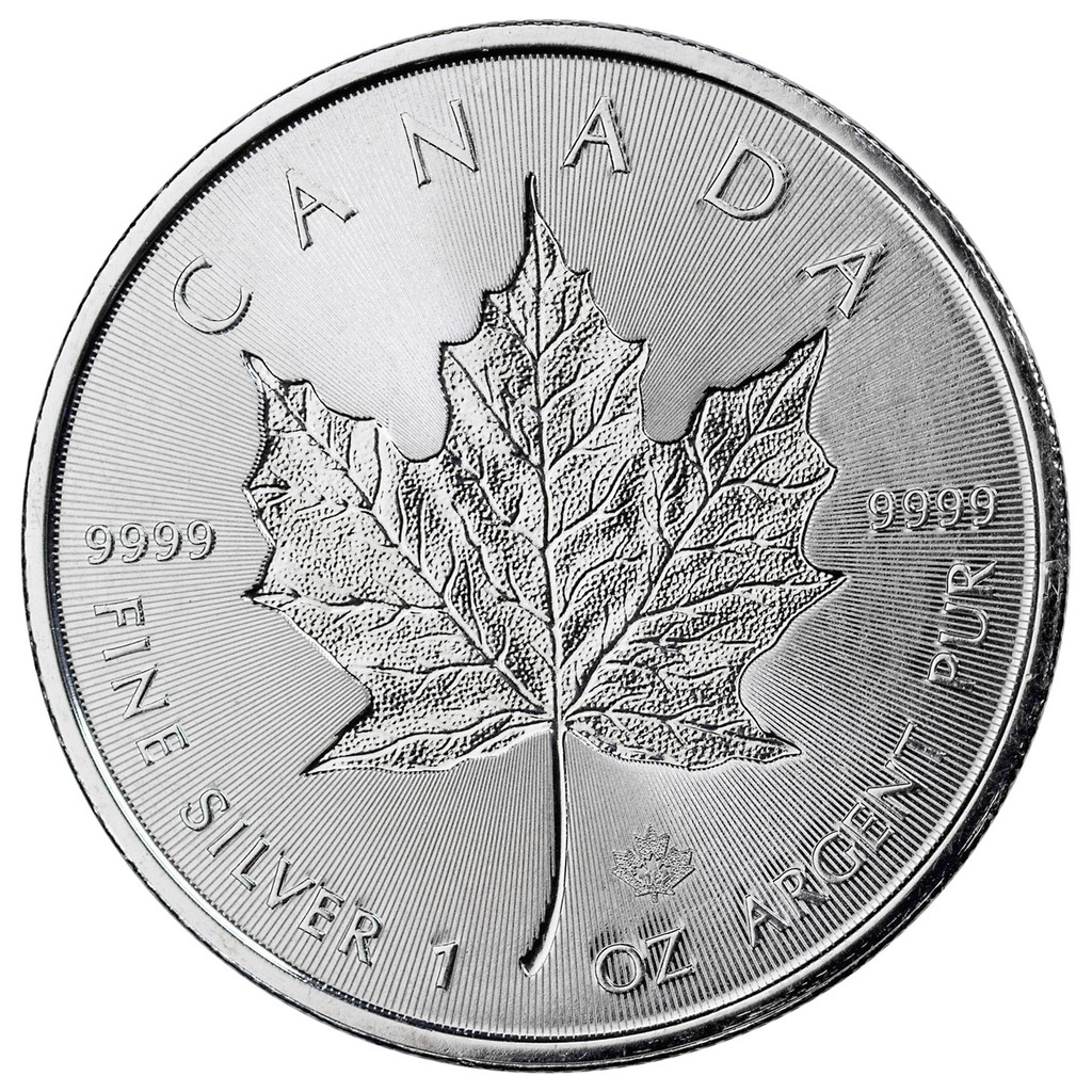 現貨(時價) - 2018加拿大-楓葉-1盎司銀幣-凹陷版(含美國Air Tites專用塑殼)