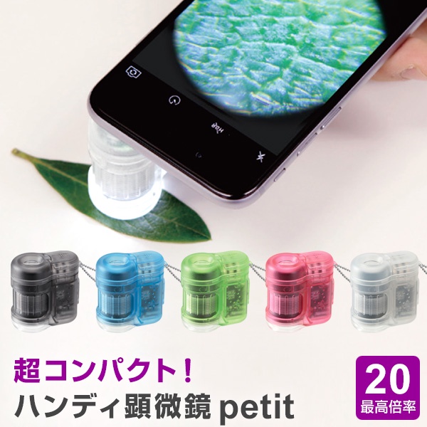 現貨 迷你顯微鏡 攜帶型顯微鏡 藤井 Raymay petit 20倍 RXT150P 日本帶回 居家