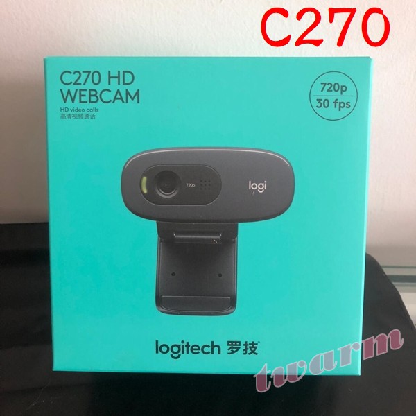 現貨 羅技 (Logitech) C270 HD 羅技 視訊攝影機 內建麥克風 攝像頭遠程教育麥克風臺式機