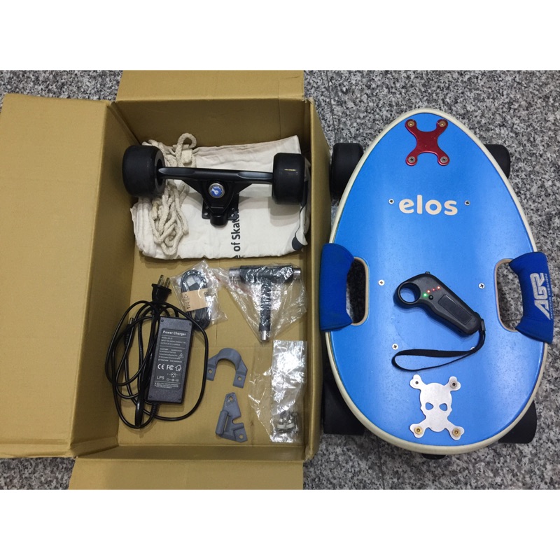 ELOS滑板+鹹魚爸elos專用電動套組