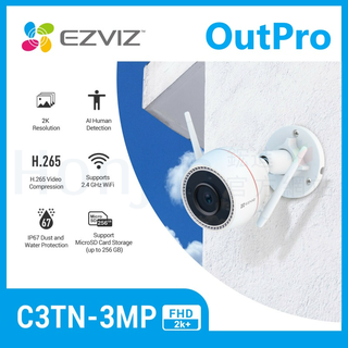EZVIZ螢石 C3TN(2K)無線網路 雲台攝影機 WIFI網路/有線網路可用 高解析度 自動追蹤 防水室外型