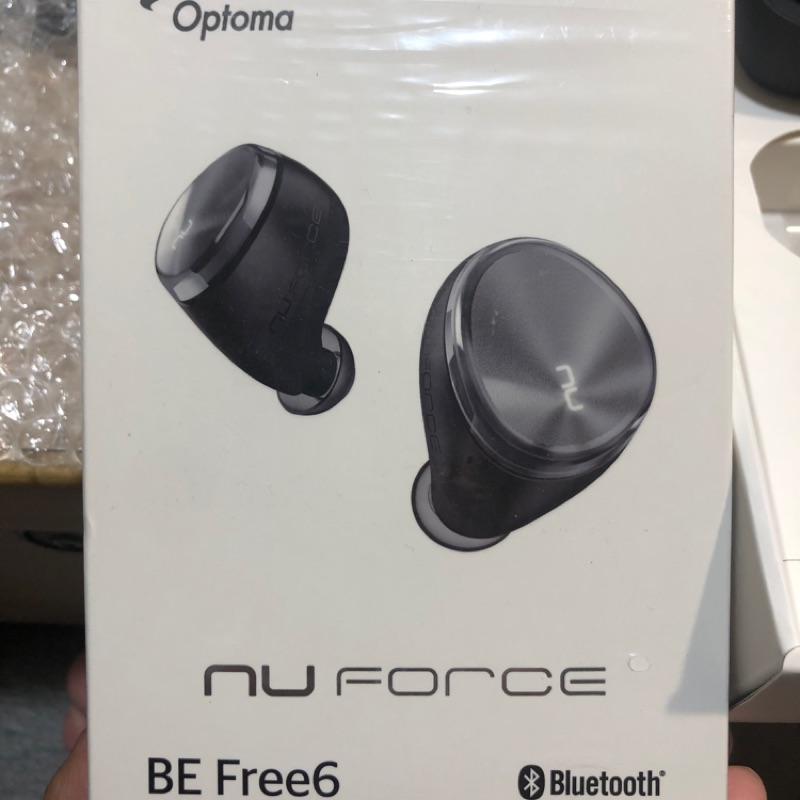 NuForce BE Free6 真無線藍牙耳機黑色 二手 保固到2020/9/17 超商郵政免運