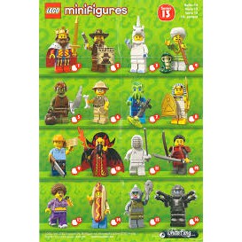 LEGO 樂高 13代人偶包 單售 全新未拆 71008minifigures seaeon 13十三代獨角獸女孩熱狗人