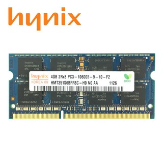 海力士 4GB 2Rx8 PC3-10600S DDR3 1333Mhz 記憶體 RAM SO-DIMM 適用於海力士筆記