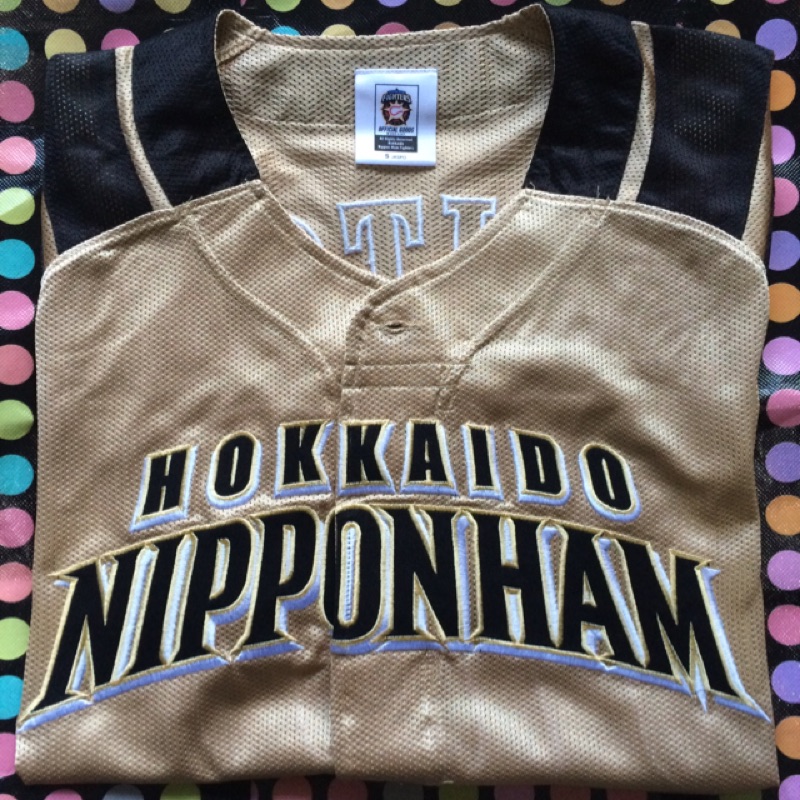 日本火腿球衣客場陽岱鋼大谷翔平中田翔香檳金12強棒球錦標賽 蝦皮購物