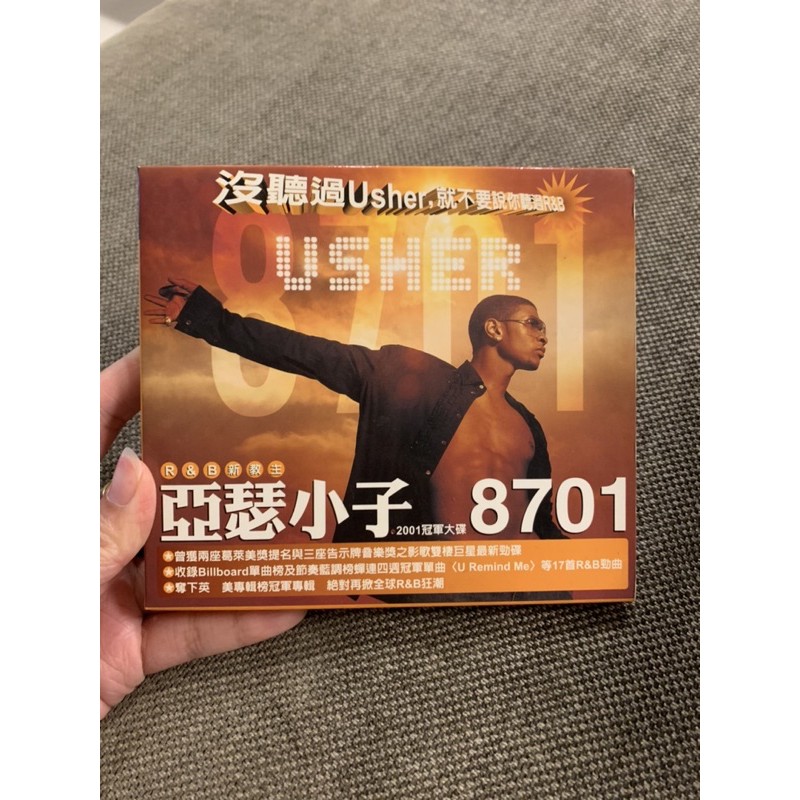 USHER 亞瑟小子專輯 8701 二手cd