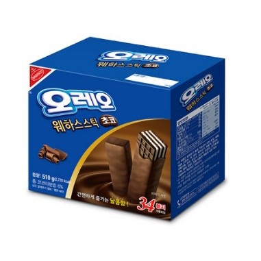 奧利奧威化棒巧克力零食威化餅乾 15g x34p