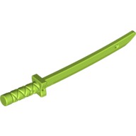 【樂高大補帖】LEGO 樂高 萊姆綠色 武士刀 武器【6254417/21459/75971】