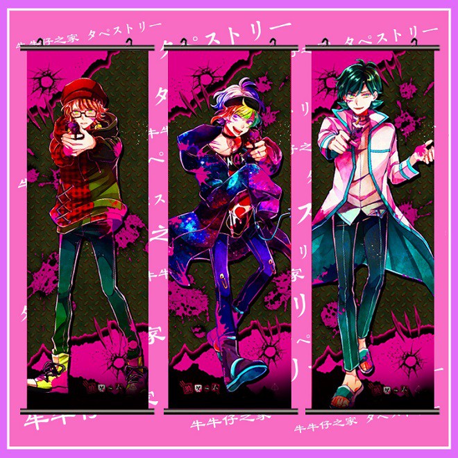 惡狼遊戲掛軸霜月雪成飯田倫太郎新村洸神木律森美咲琉璃川優斗藍澤朋也相田裕也 蝦皮購物