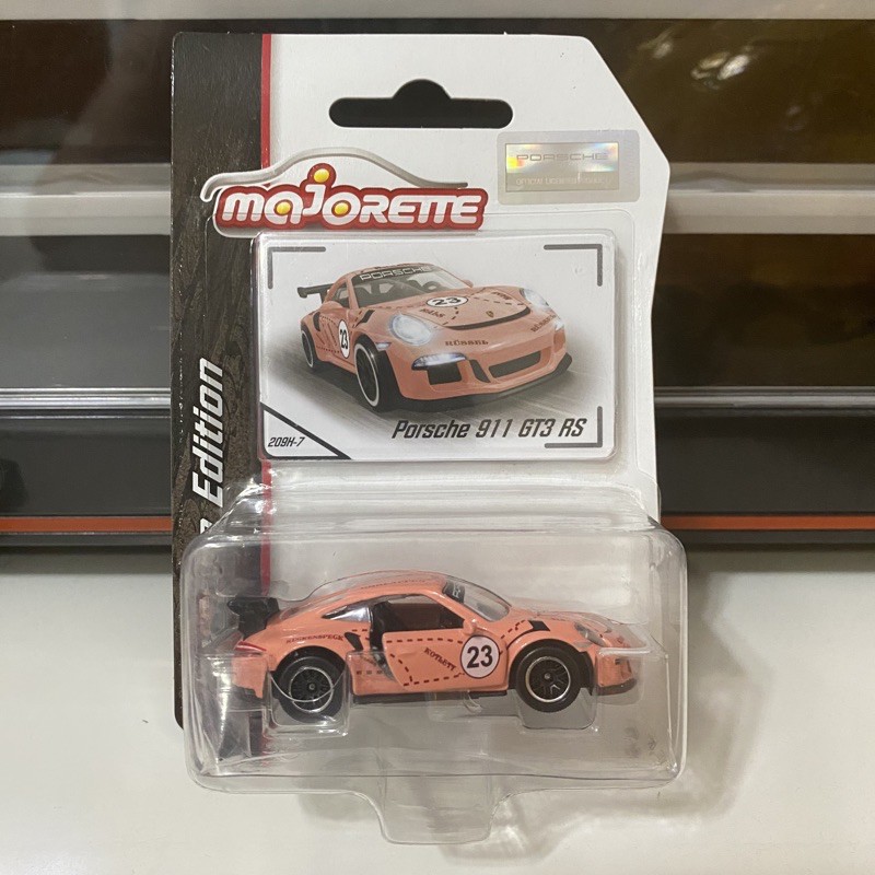 美捷輪 Majorette Porsche 911 GT3 粉紅豬