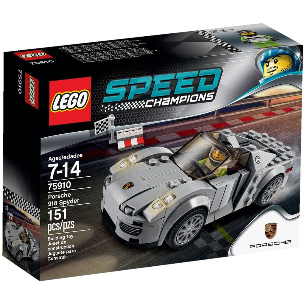 ◆愛子的家◆ ☆全新☆ LEGO 樂高 75910 Porsche 918 Spyder