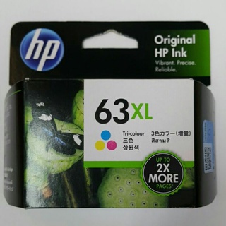 HP F6U63AA NO.63XL 原廠彩色高容量墨水匣