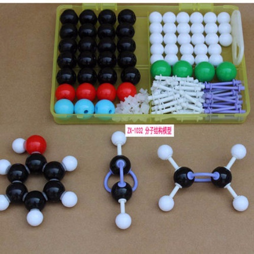 卐❐๑分子模型化學實驗器材ZX-1032 分子結構模型（學生用）分子模型