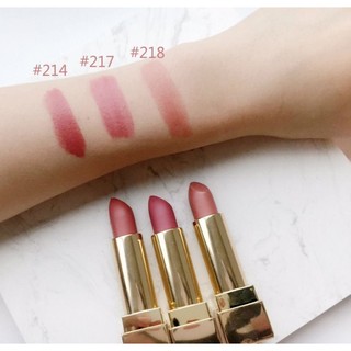 全新出清過期品YSL 聖羅蘭 奢華緞面唇膏霧面版 218 乾燥玫瑰