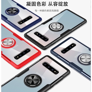 三星S22 ultra透明指環鎧甲S22手機殼S22 Plus隱形支架S21 FE防摔套Z Flip3 5G