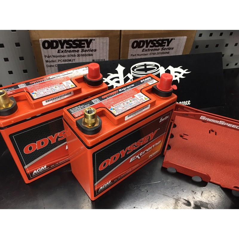 Odyssey PC680 賽車 輕量化 賽用 電瓶 電池 小電瓶 鉛錫電池 鋰鐵電池 鋰電池 可側置 側躺 倒置