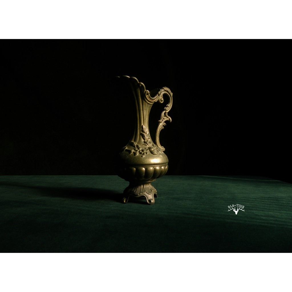 【老時光】早期義大利製銅壺花瓶