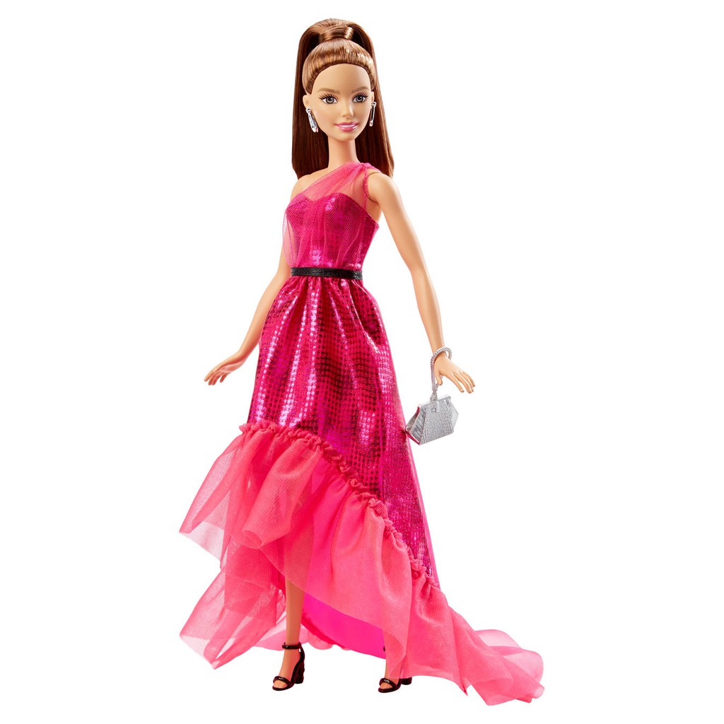 正版授權  MATTEL 芭比娃娃 Barbie 華麗晚宴芭比 無包裝