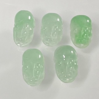 採禪水晶翡翠客製化手作坊-天然翡翠A貨- A291-小貔貅-（11.7*5.1*7.5mm)前後孔/緬甸翡翠/訂製手鍊/