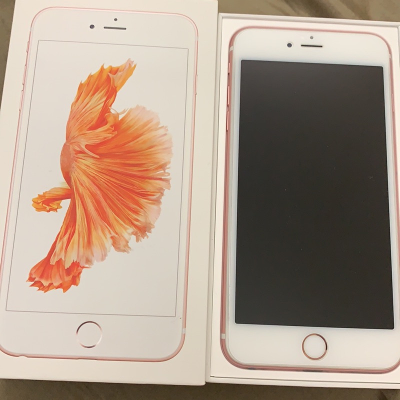 iPhone 6s Plus 玫瑰金 64G 二手狀況佳 外觀9成新