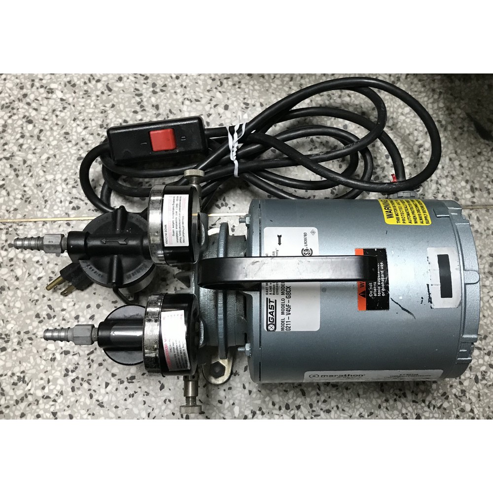 Gast Marathon 0211 V45f G8cx 5kh33dn16jx 真空泵真空幫浦g8gcx 蝦皮購物