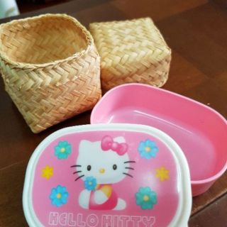 Hello Kitty 米飛兔 迷你塑膠公仔 小型收納盒 單個賣價