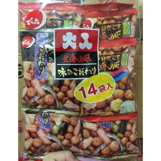 日本 天六 北海之味 10種豆 綜合豆果子 14袋入