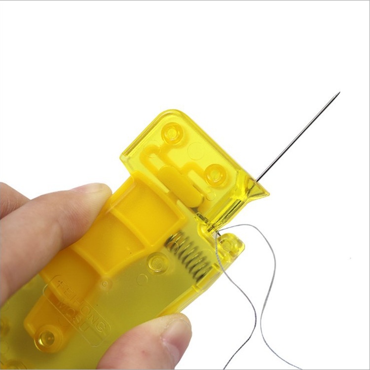 黃色穿線器帶彈簧穿線器穿線器針識別裝置穿線器