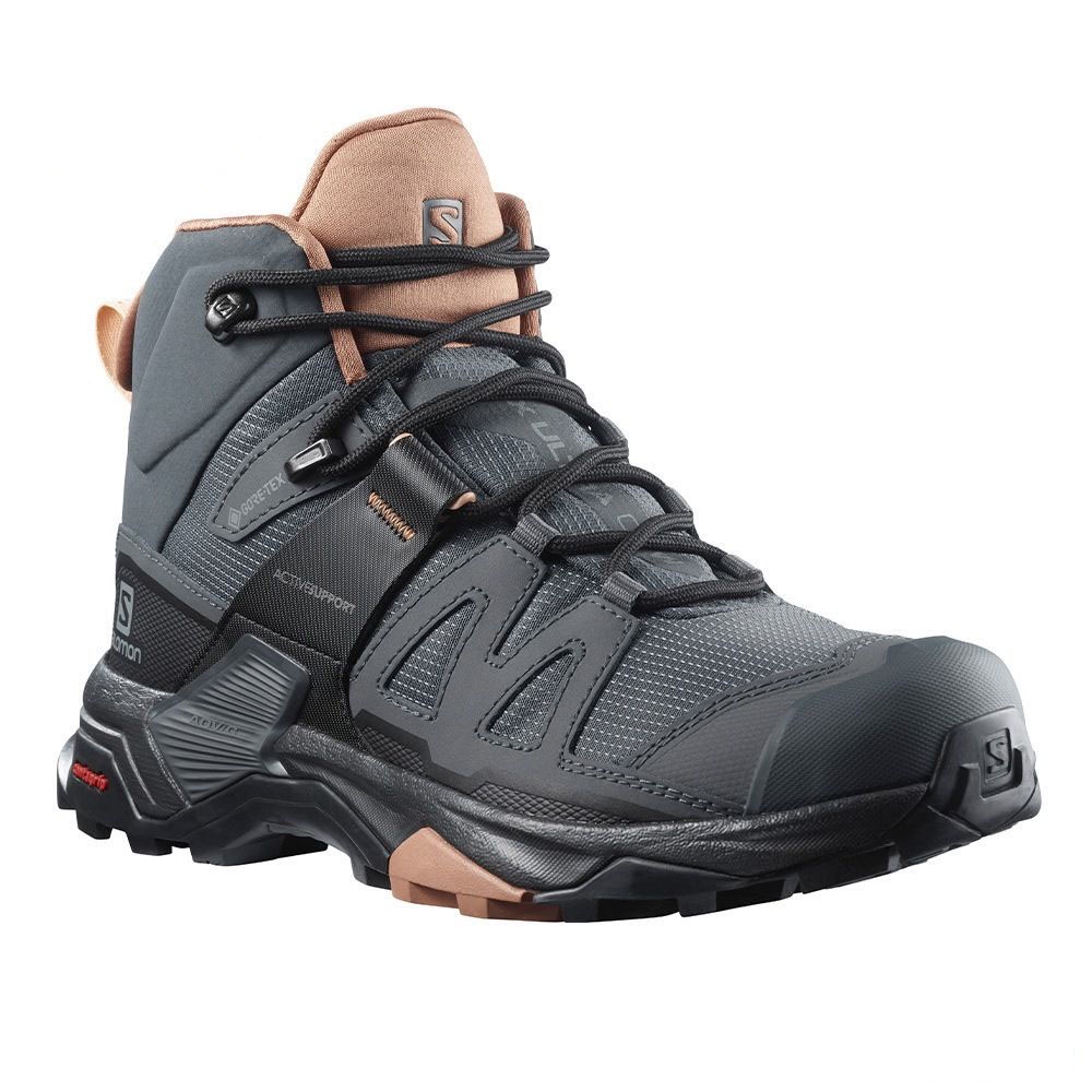 SALOMON 女 Gore-Tex中筒防水登山鞋 X ULTRA 4 GTX L41295600