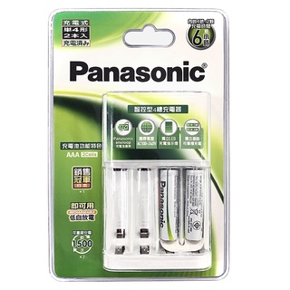 【中將3C】Panasonic充電組( BQ-CC17充電器+4號充電池*2顆) .K-KJ174MVT2TW
