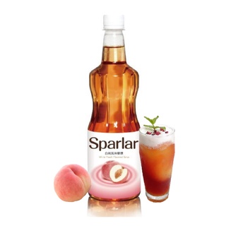 糖漿果露-白桃風味糖漿《SPARLAR食伯樂》750m效期2027.05【良鎂咖啡精品館】