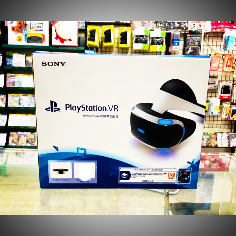 【東晶電玩】 PS4 專用 PSVR PlayStation VR 攝影機同捆組 台灣公司貨 CUH-ZVR1