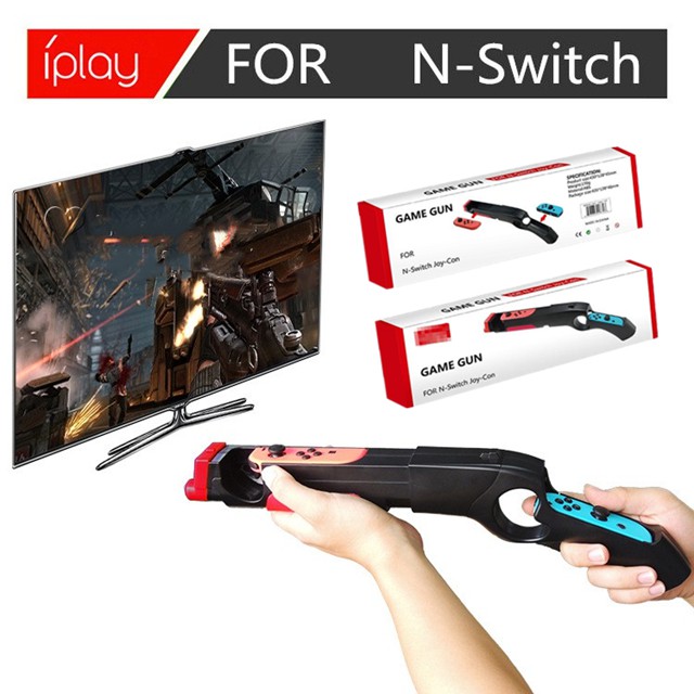 【高雄闔家電玩】IPLAY Switch NS Joy Con 槍託握把/射擊/體感遊戲槍/switch周邊