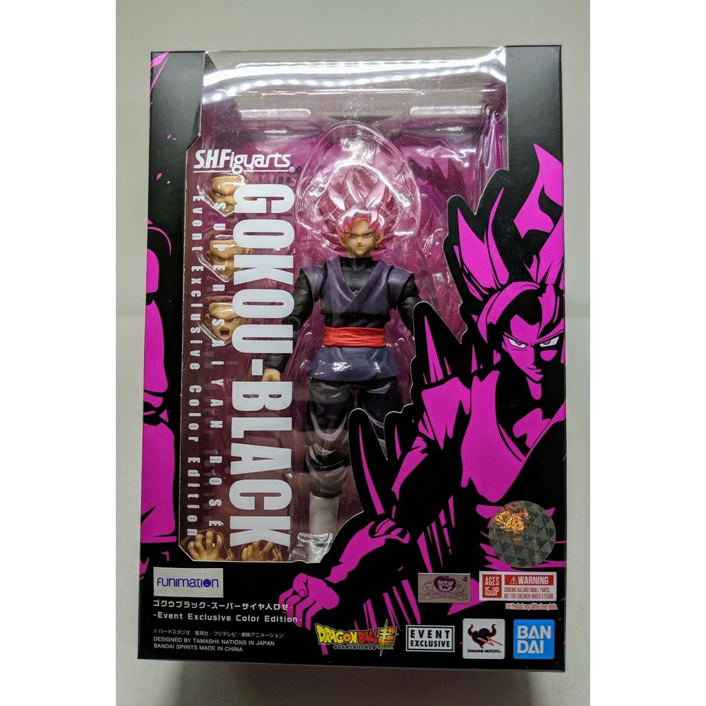 現貨 美版 2019 SDCC 美國聖地牙哥 會場限定 S.H.Figuarts SHF 七龍珠 黑悟空 扎馬斯