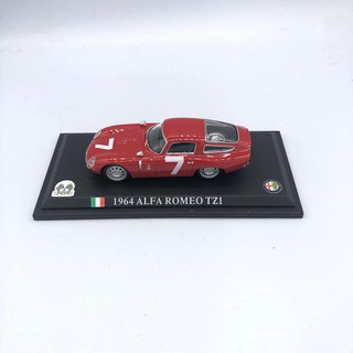 1:43delprado1964alfa romeo tzi阿爾法賽車模擬合金汽車模型