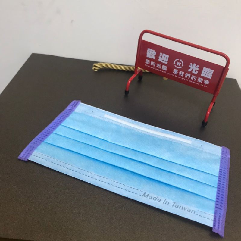 🌺藤花科技--防塵撞色口罩系列👉藍莓冰淇淋