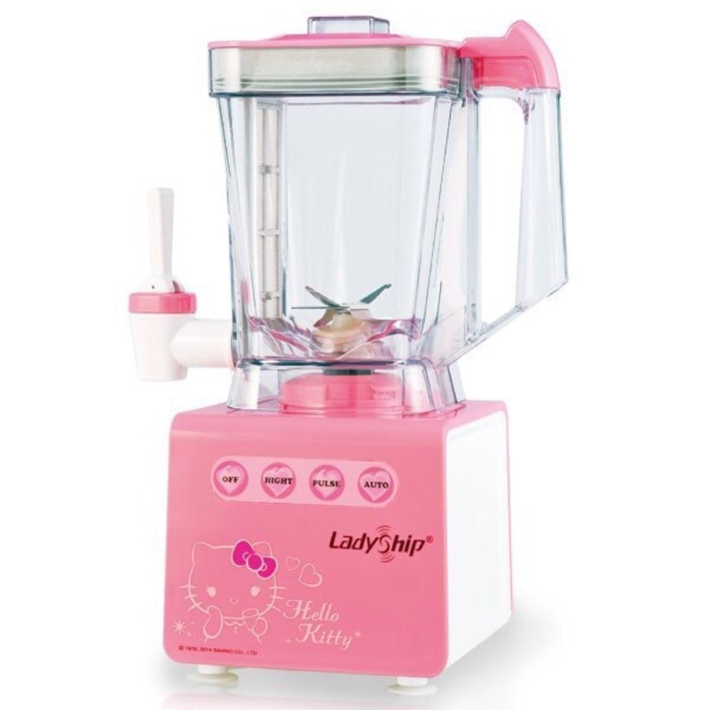 Hello kitty特仕版Mini生機精華萃取機調理杯 全自動微電腦調理 間斷性研磨 貴夫人LS-86【buy貨公司】