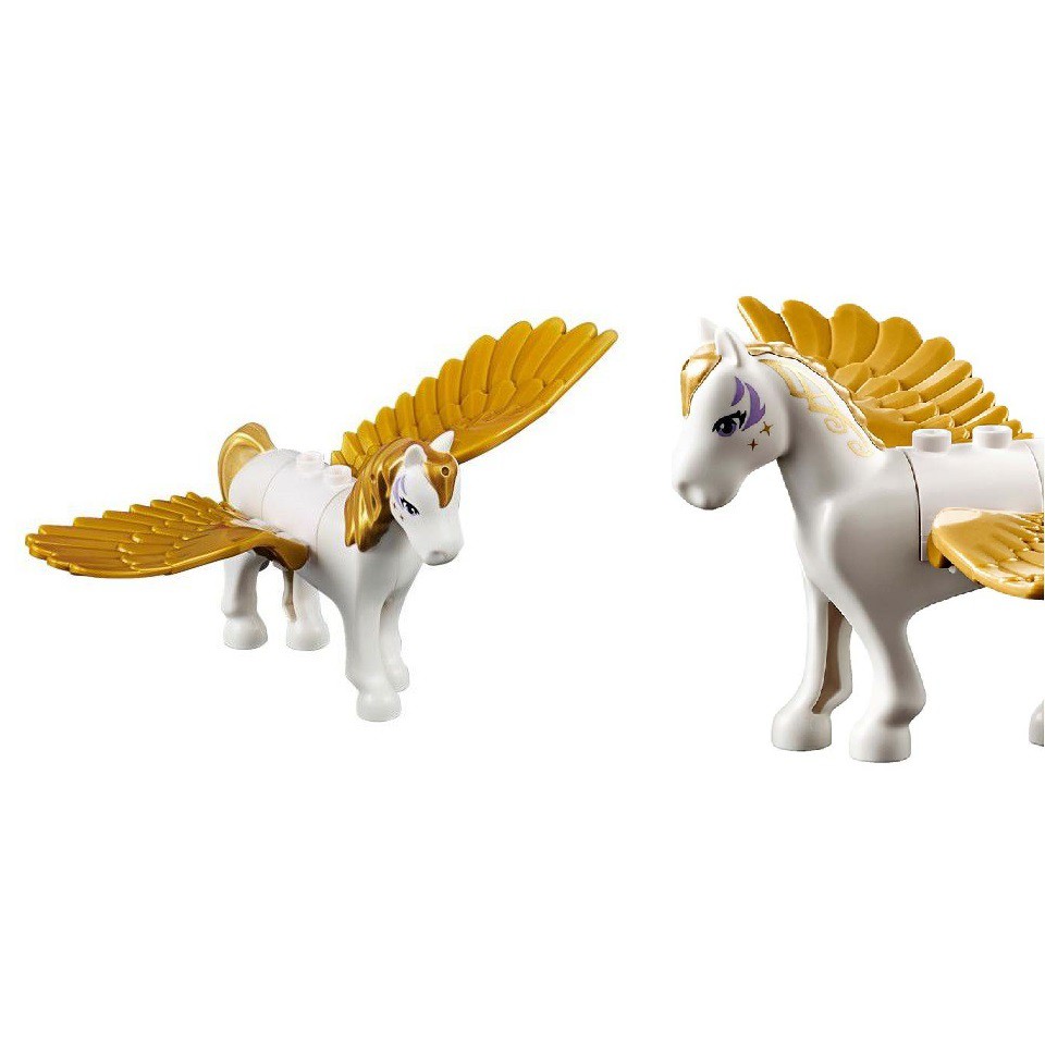 LEGO 樂高 41078 天馬 飛馬 Pegasus 全新品, Elves 魔法精靈系列 動物 白色 珍珠金色翅膀