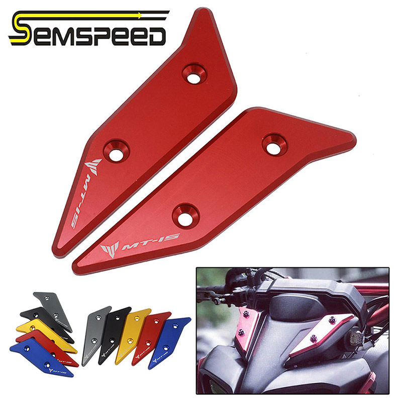 Semspeed 適用於 Mt15 Mt-15 2018 2019 2020 鋁合金 CNC 擋風玻璃擋風玻璃導流板護罩