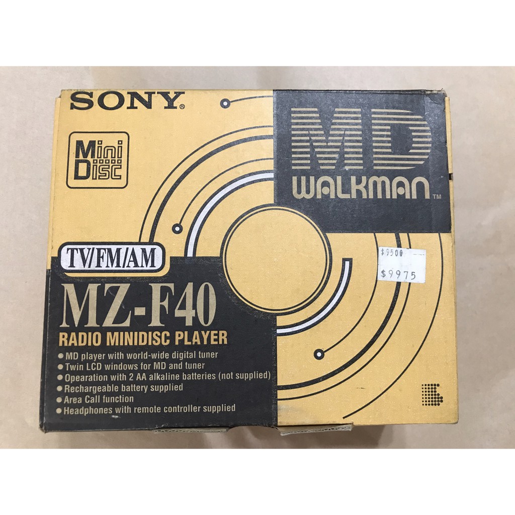 Sony MZ-F40