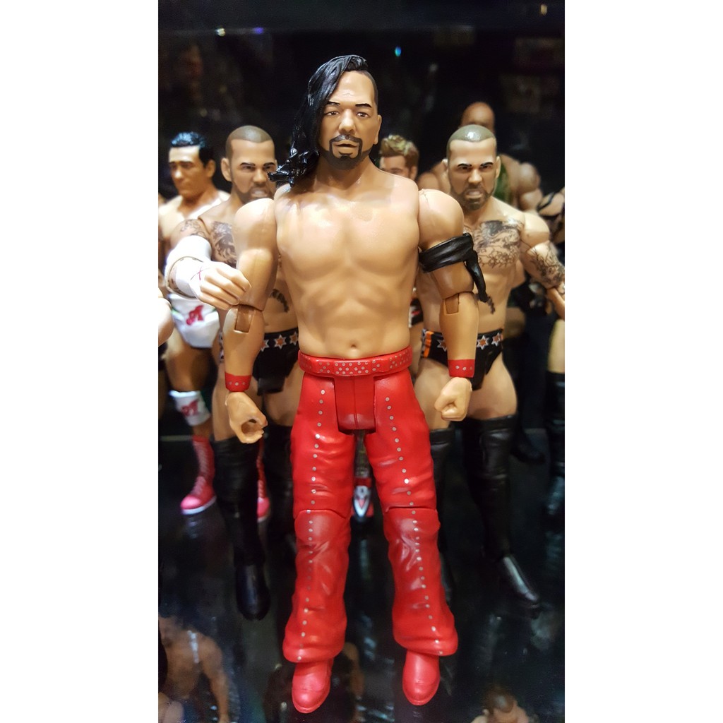 玩具頻道 Mattel Wwe 摔角6吋中邑真輔nakamura Shinsuke 蝦皮購物