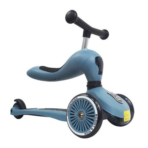 奧地利Scoot&amp;Ride Cool飛滑步車/滑板車/岩石藍